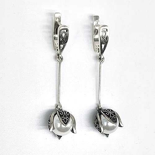 Sterling Silver Earrings The Bellflower