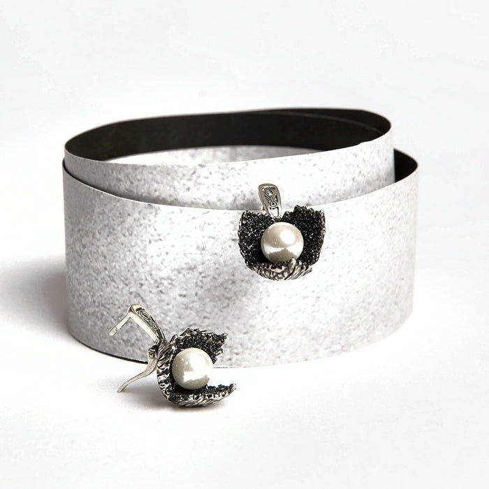 Sterling Silver Earrings The Flower