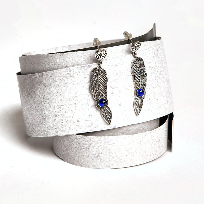 Sterling Silver earrings The Leaf