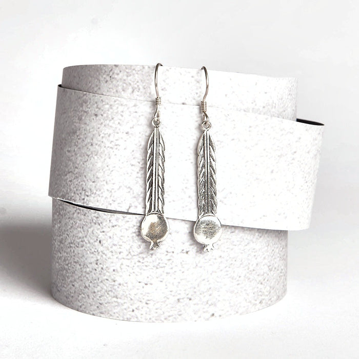 Sterling Silver Earrings The Pomegranate