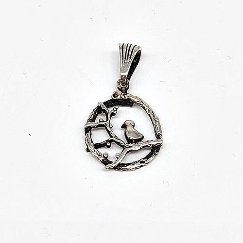 Sterling Silver Pendant The Bird