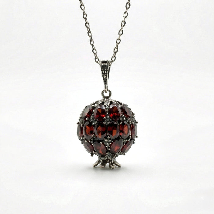 Sterling Silver pendant The Pomegranate seed