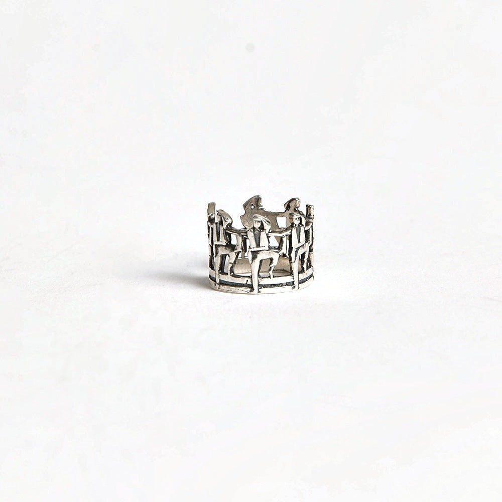 Sterling Silver Ring The Dance