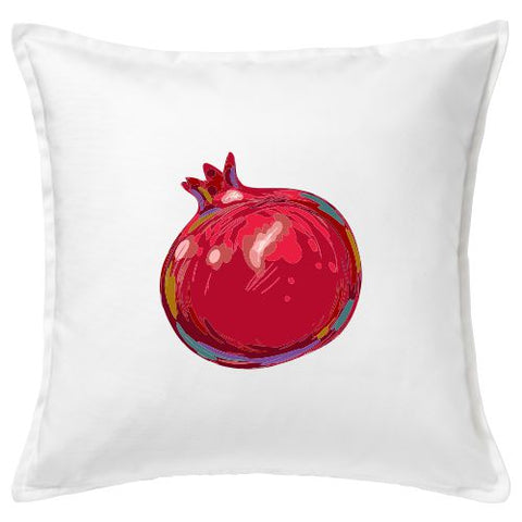 Pillow cover white Pomegranate