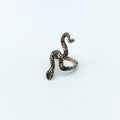 Sterling Silver Ring Snake