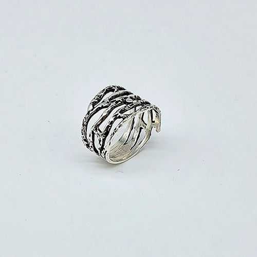 Sterling Silver Ring The Waves