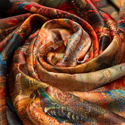 Scarf "MOUSHTAID CARNIVAL" by ARTUYT