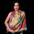 Armenian Alphabet #3 Silk Square scarf