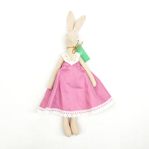 Hand made Bunnies with dress by MESANI