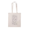 Cotton Tote Bag Alphabet