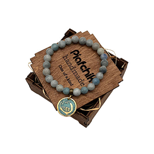 Bracelet PIAFCHIK with natural stones and detail with patterns