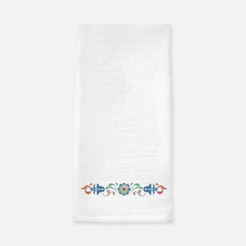 Kitchen towel with ornament